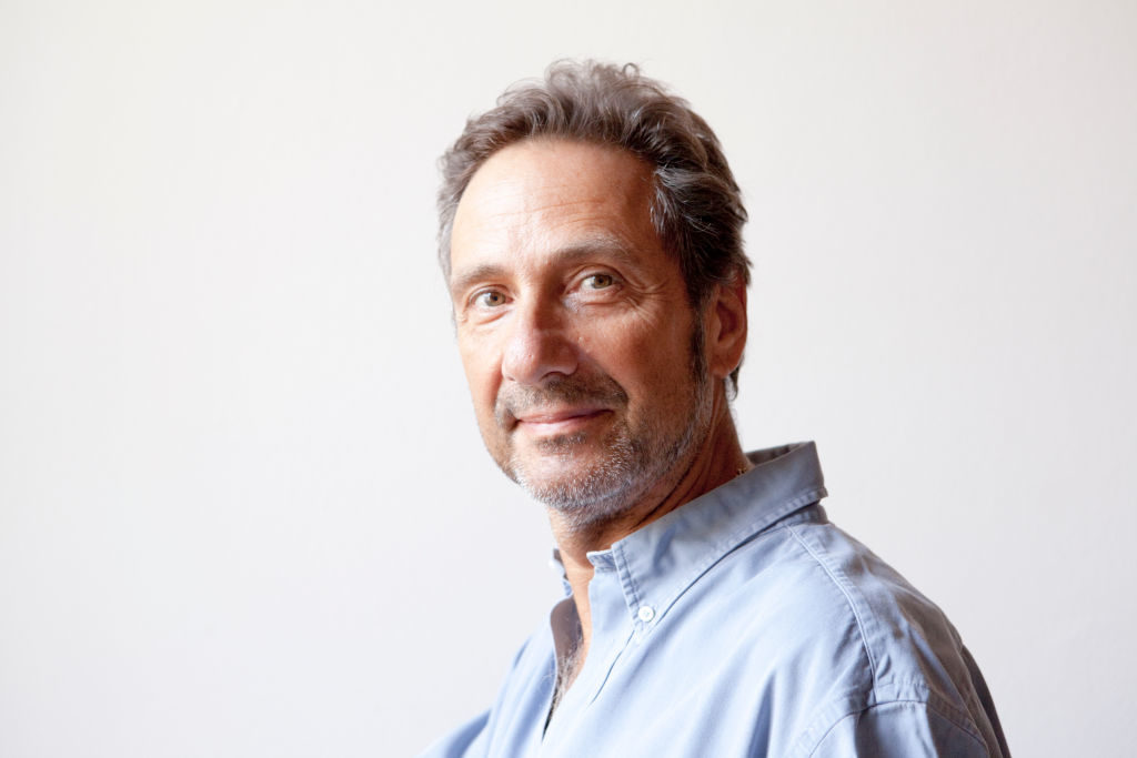 Mario Tozzi, geologist and essayist, Torino, Italy, September 2013. (Photo by Leonardo Cendamo/Getty Images)